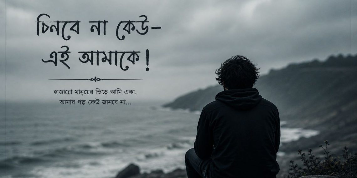 চিনবে না কেউ- এই আমাকে!